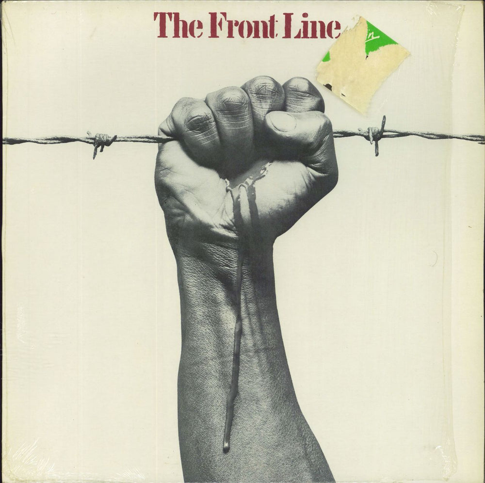 Various-Reggae & Ska The Front Line - Shrink UK vinyl LP album (LP record) C1521