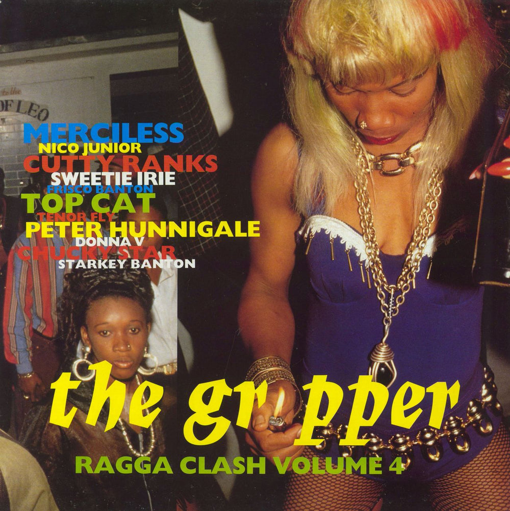 Various-Reggae & Ska The Gripper - Ragga Clash Volume 4 UK vinyl LP album (LP record) FADLP031