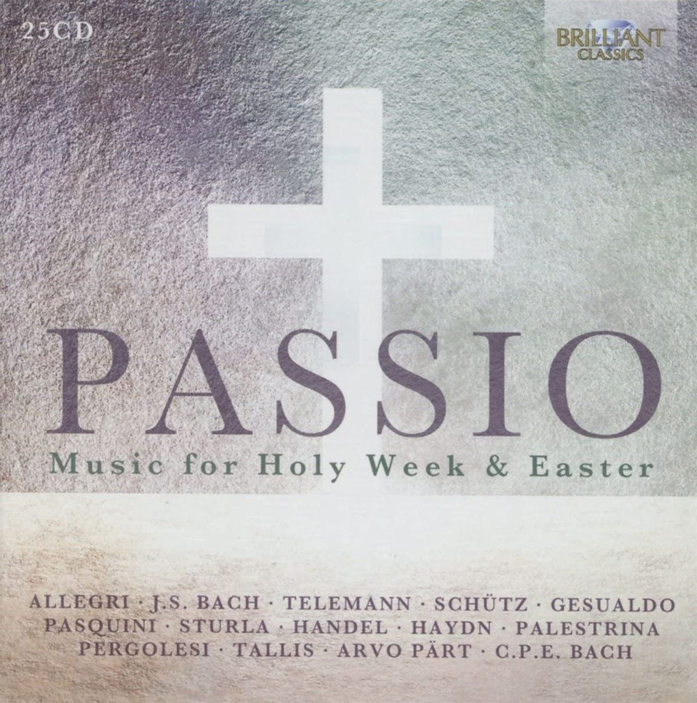 Various-Religious Passio: Music For Holy Week & Easter - Sealed Box UK CD Album Box Set 95653