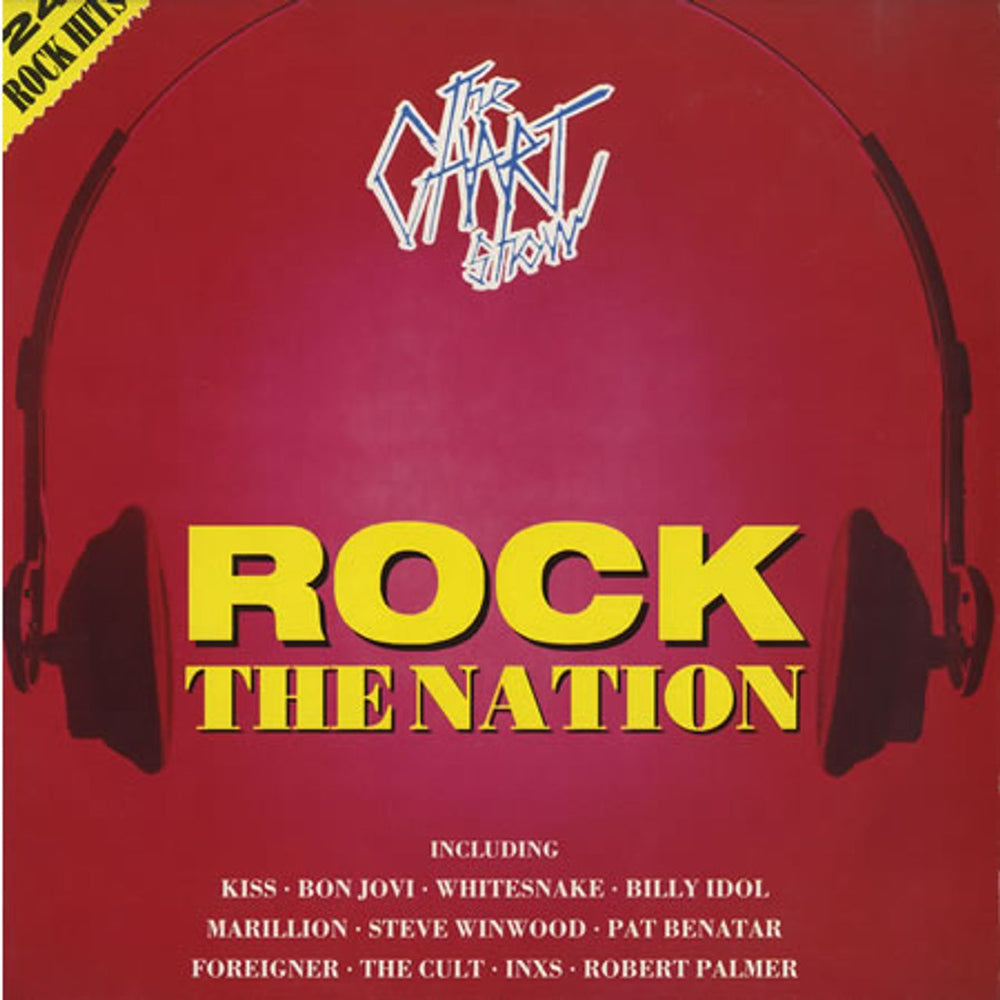 Various-Rock & Metal Rock The Nation UK 2-LP vinyl record set (Double LP Album) ADD2