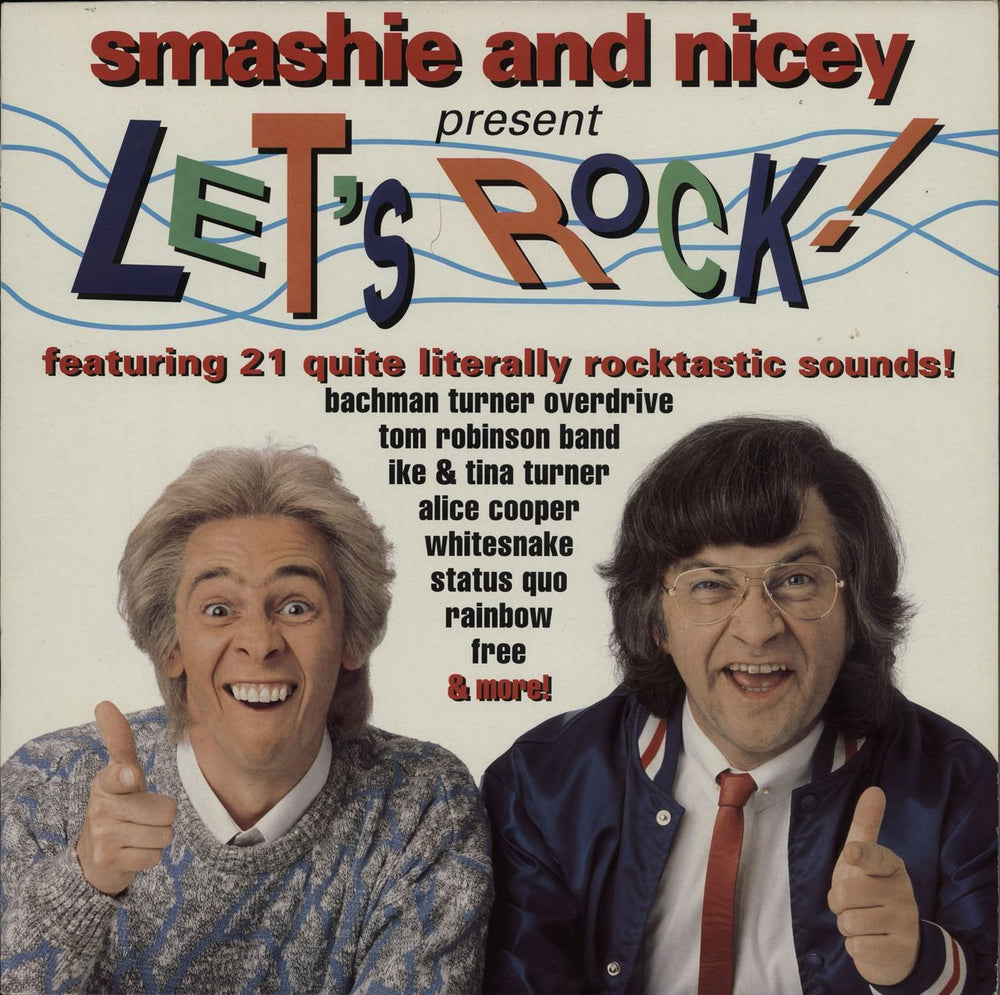 Various-Rock & Metal Smashie & Nicey Present Let's Rock UK vinyl LP album (LP record) EMTV67