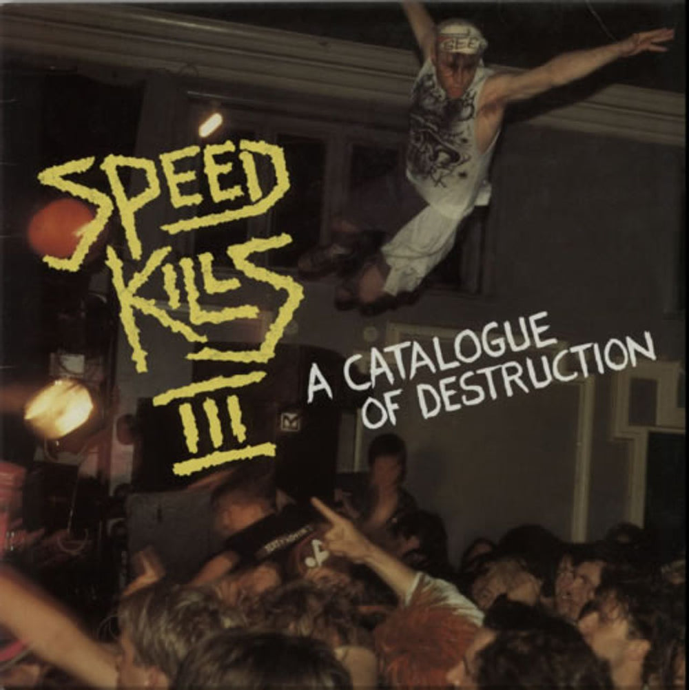 Various-Rock & Metal Speed Kills III (A Catalogue Of Destruction) UK vinyl LP album (LP record) FLAG17