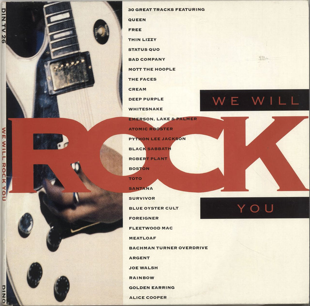 Various-Rock & Metal We Will Rock You UK 2-LP vinyl record set (Double LP Album) DINTV26