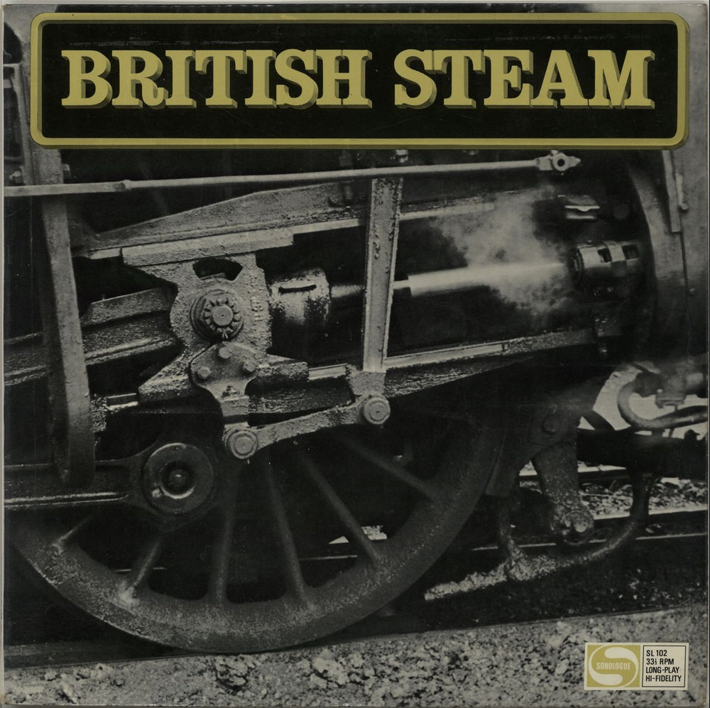 Various-Trains British Steam Volume 1 UK vinyl LP album (LP record) SL102