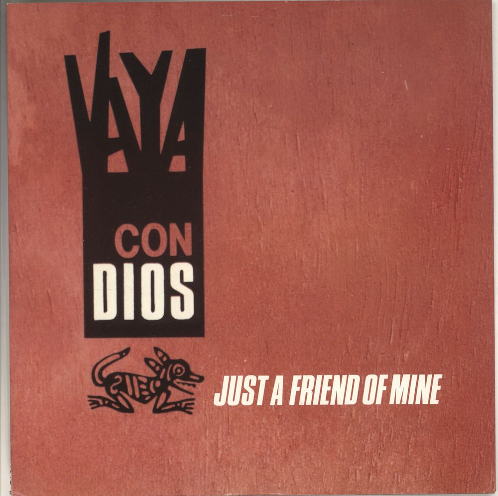 Vaya Con Dios Just A Friend Of Mine UK 12" vinyl single (12 inch record / Maxi-single) 612147