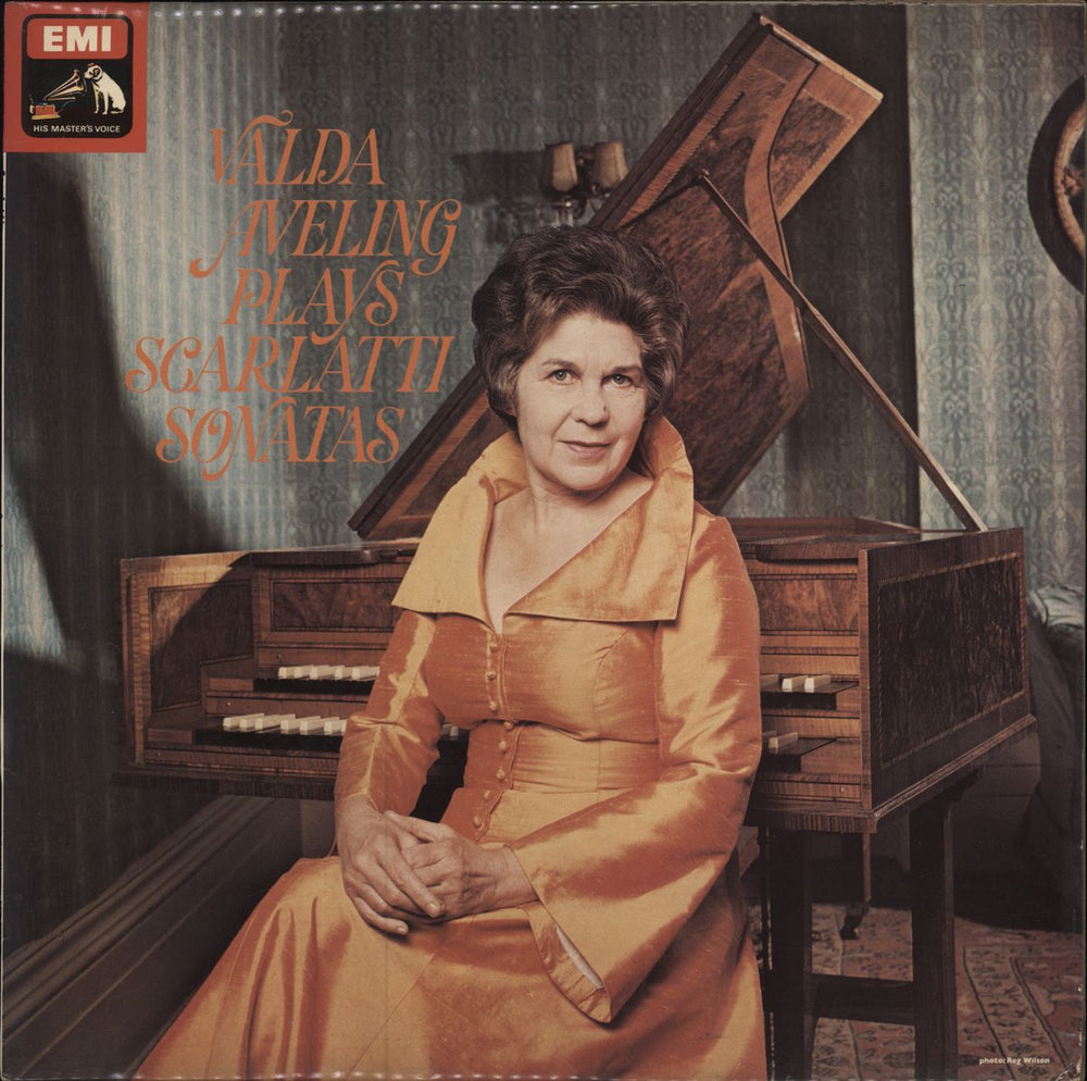 Velda Aveling Valda Aveling Plays Scarlatti Sonatas - Quad UK vinyl LP album (LP record) HQS1365