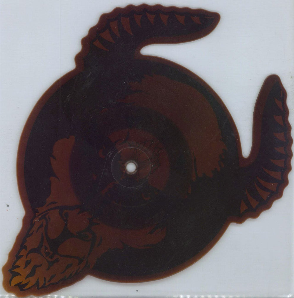 Venom Maniton - Tea-Stained UK shaped picture disc (picture disc vinyl record) NEAT43