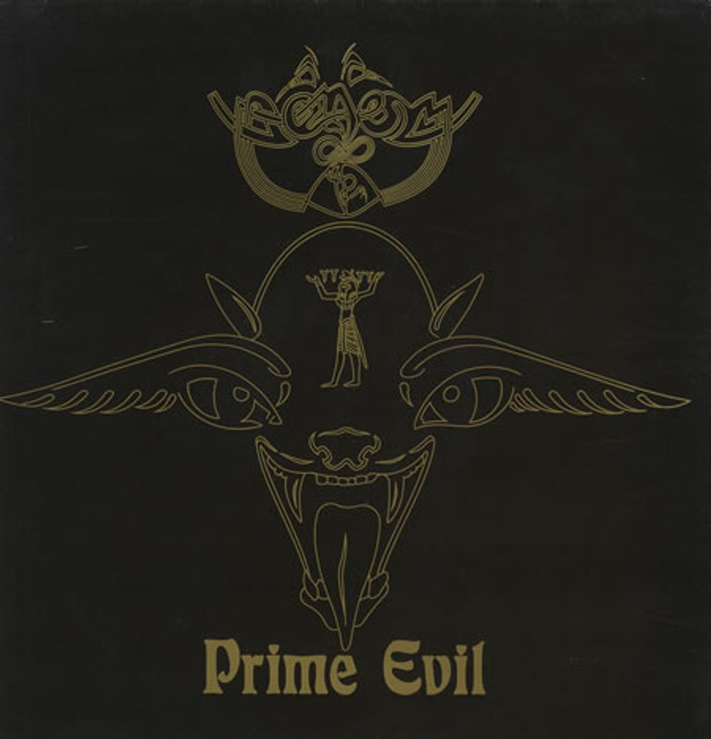 Venom Prime Evil UK vinyl LP album (LP record) FLAG36