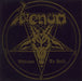 Venom Welcome To Hell + poster + Lyric Insert - EX UK vinyl LP album (LP record) NEAT1002LP