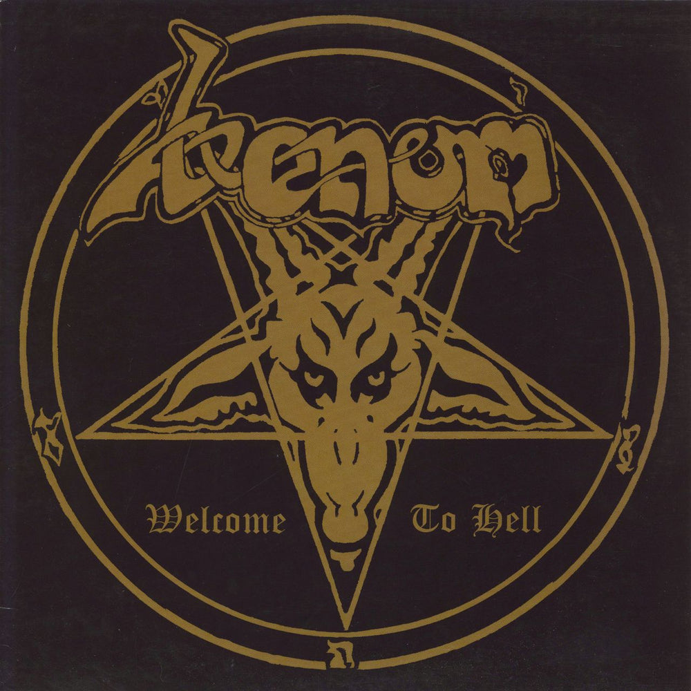 Venom Welcome To Hell UK vinyl LP album (LP record) BMGCAT660LP