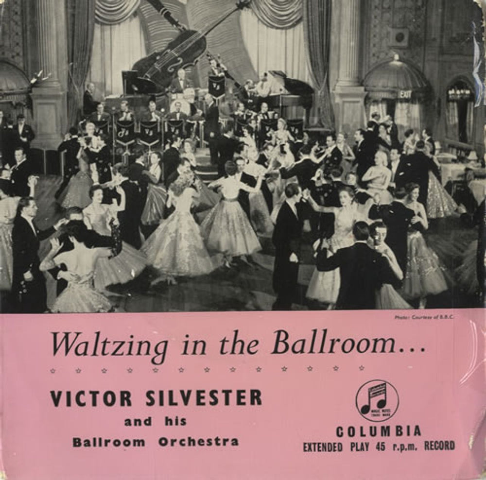 Victor Silvester Waltzing In The Ballroom EP UK 7" vinyl single (7 inch record / 45) SEG7730