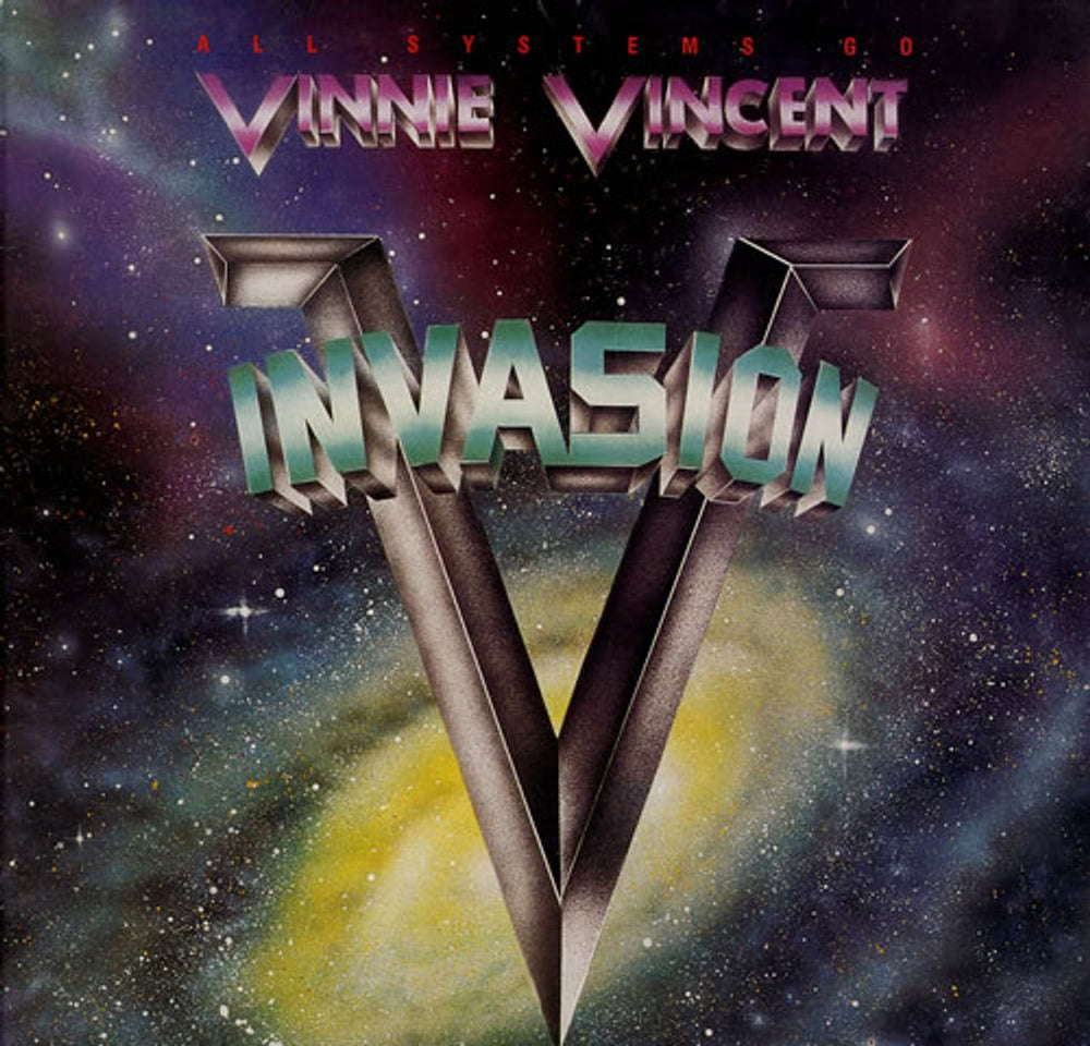 Vinnie Vincent All Systems Go UK vinyl LP album (LP record) CHR1626