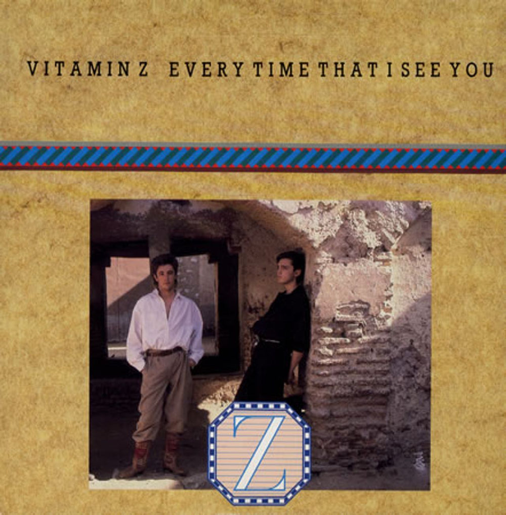 Vitamin Z Every Time That I See You UK 7" vinyl single (7 inch record / 45) MER197