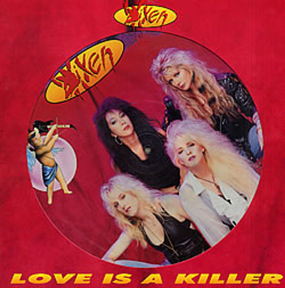 Vixen Love Is A Killer UK 12" vinyl picture disc (12 inch picture record) 12MTPD91