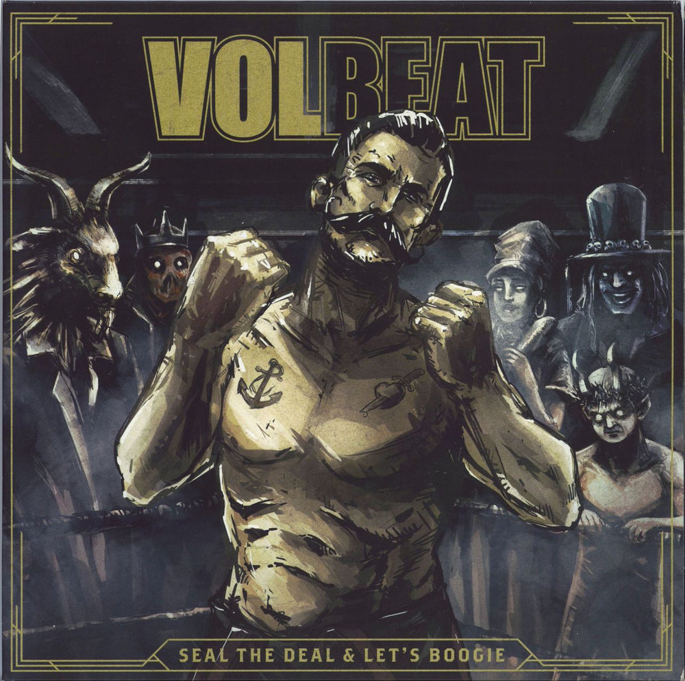 Volbeat Seal The Deal & Let's Boogie + CD Dutch 2-LP vinyl record set (Double LP Album) 4779103