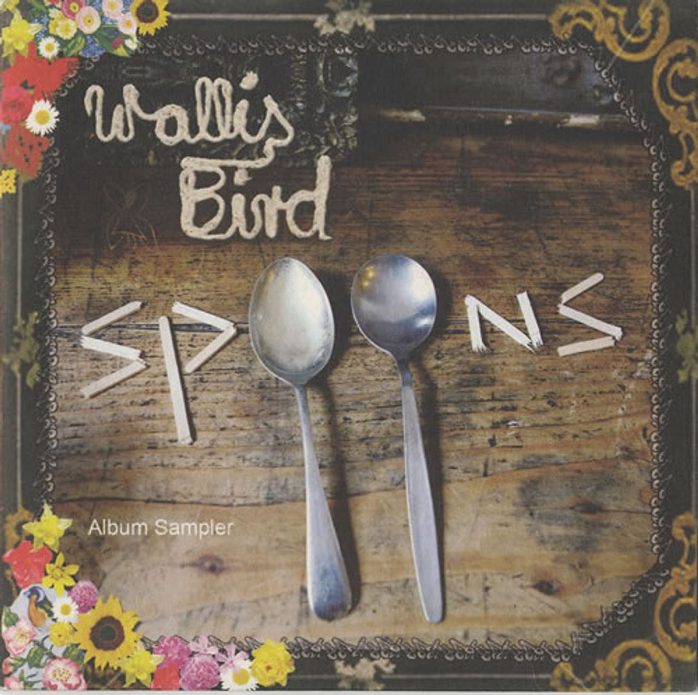 Wallis Bird Spoons - Album Sampler UK Promo CD-R acetate CDR ACETATE