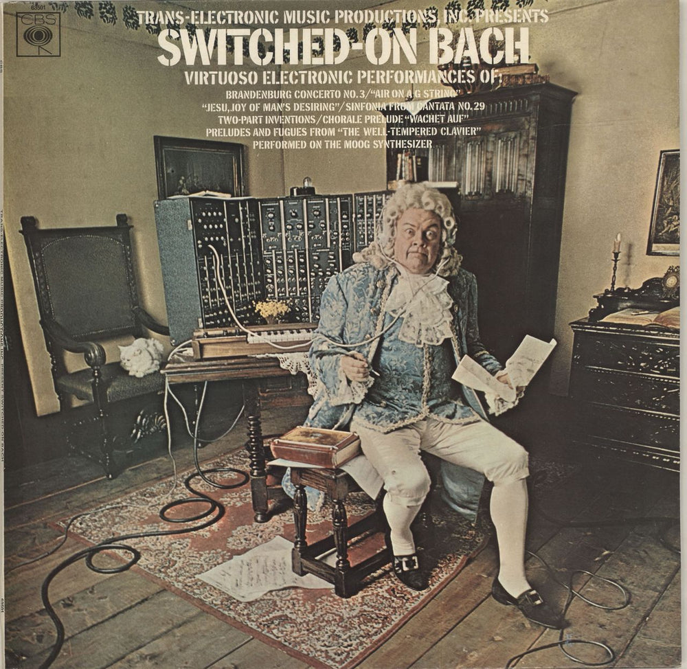 Walter Carlos Switched-On Bach - 2nd UK vinyl LP album (LP record) 63501