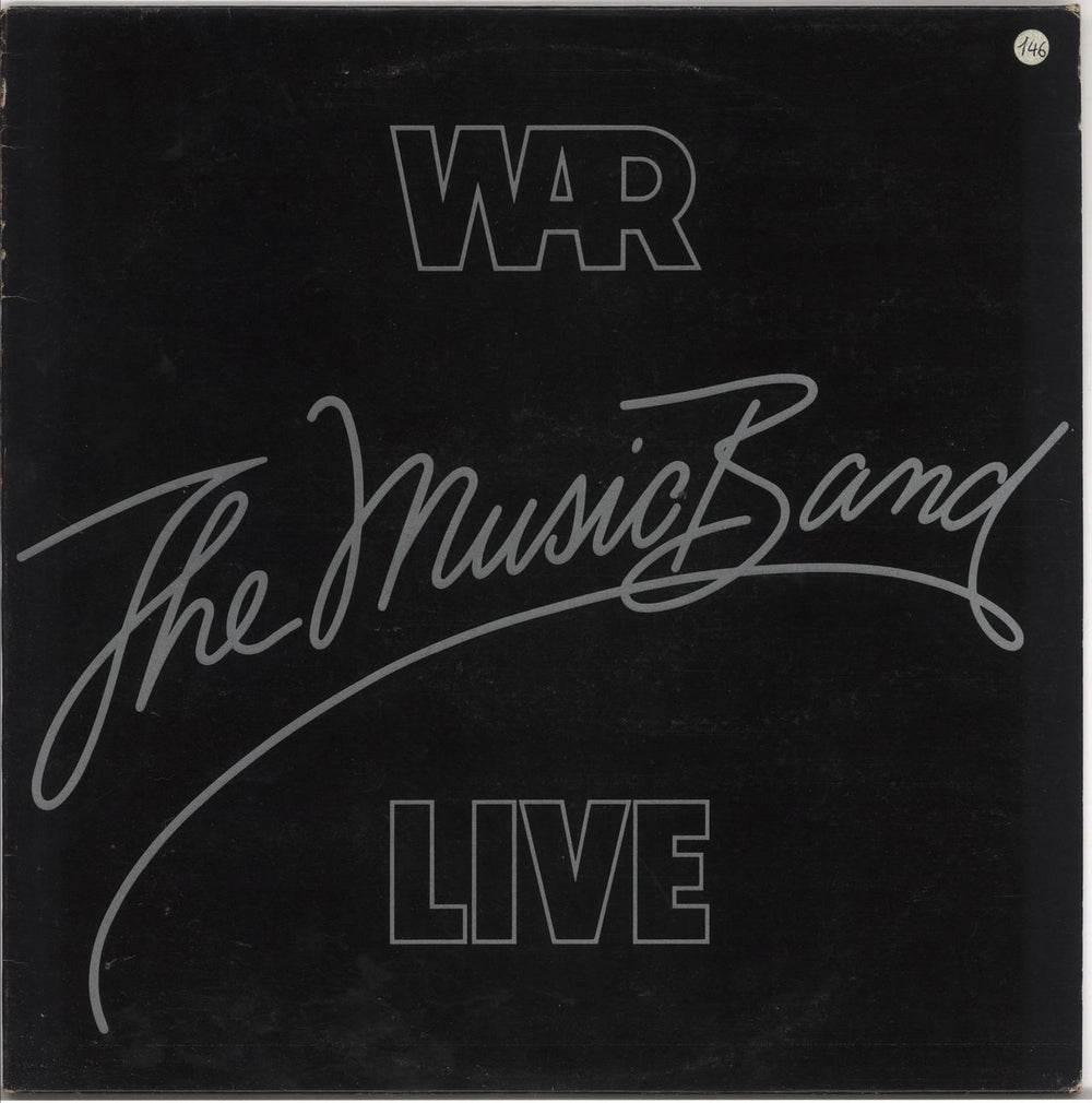 War The Music Band Live Italian vinyl LP album (LP record) MCA4115