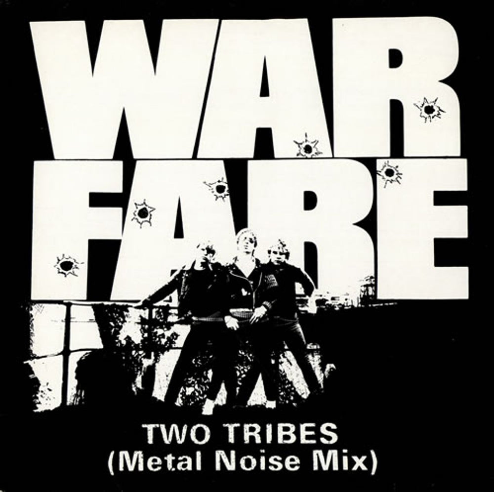 Warfare Two Tribes - Metal Noise Mix UK 12" vinyl single (12 inch record / Maxi-single) NEAT45