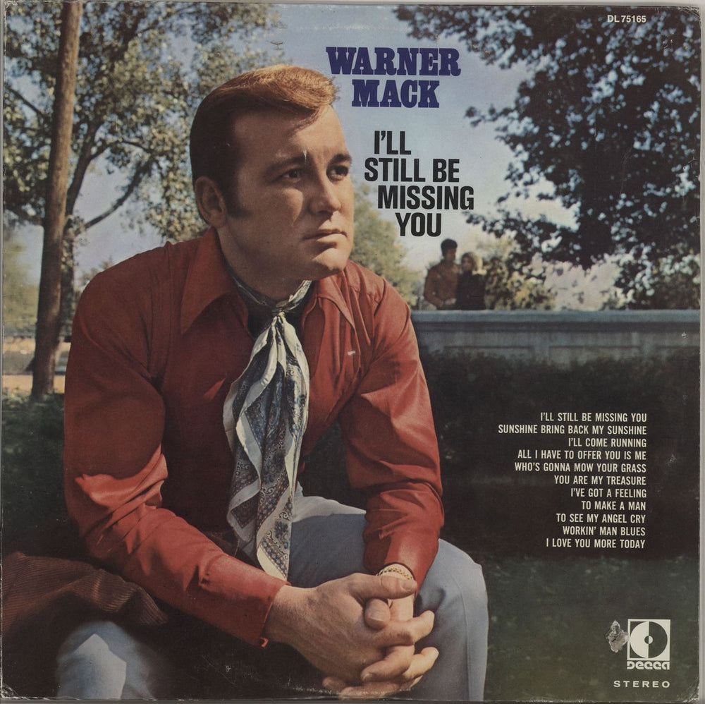 Warner Mack I'll Still Be Missing You US vinyl LP album (LP record) DL75165