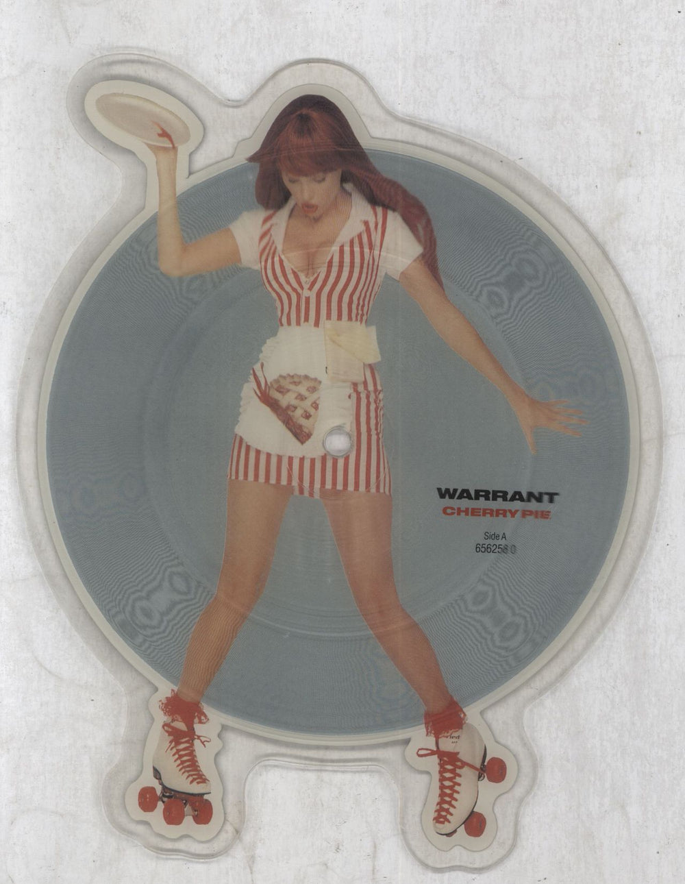 Warrant Cherry Pie UK shaped picture disc (picture disc vinyl record) 6562580