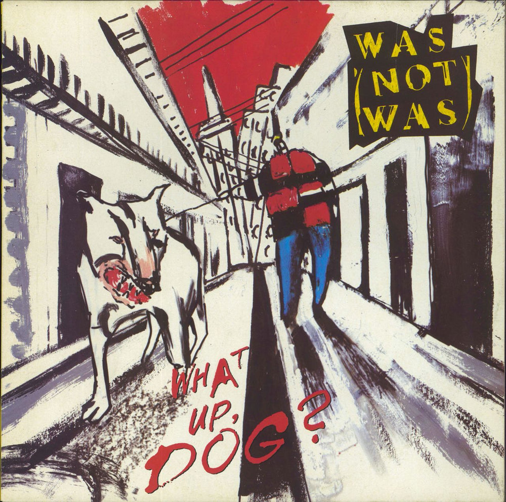 Was (Not Was) What Up, Dog? - Gold Promo Stamp UK vinyl LP album (LP record) SFLP4