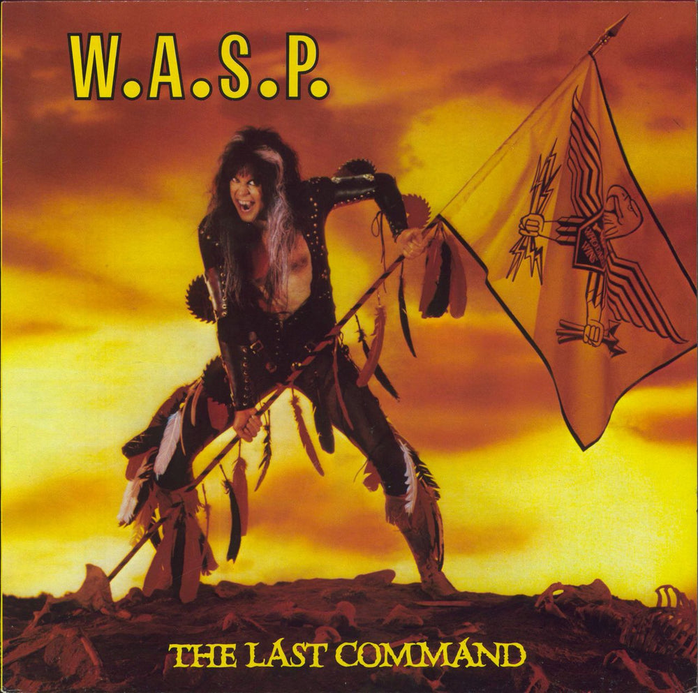 WASP The Last Command UK vinyl LP album (LP record) WASP2