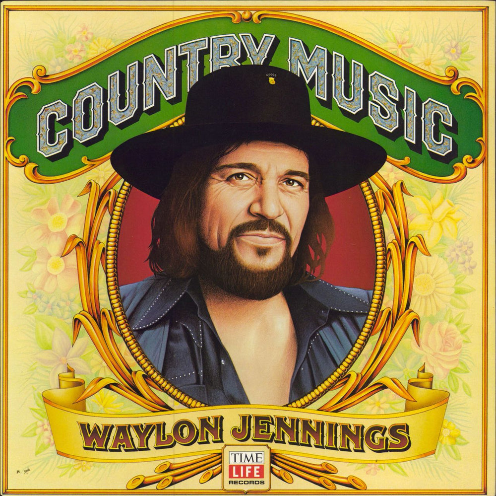 Waylon Jennings Country Music US vinyl LP album (LP record) STW102