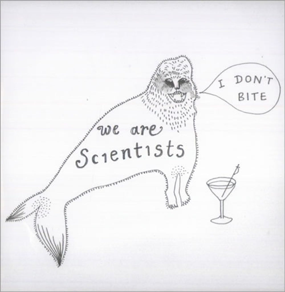 We Are Scientists I Don't Bite UK Promo CD-R acetate CD-R ACETATE