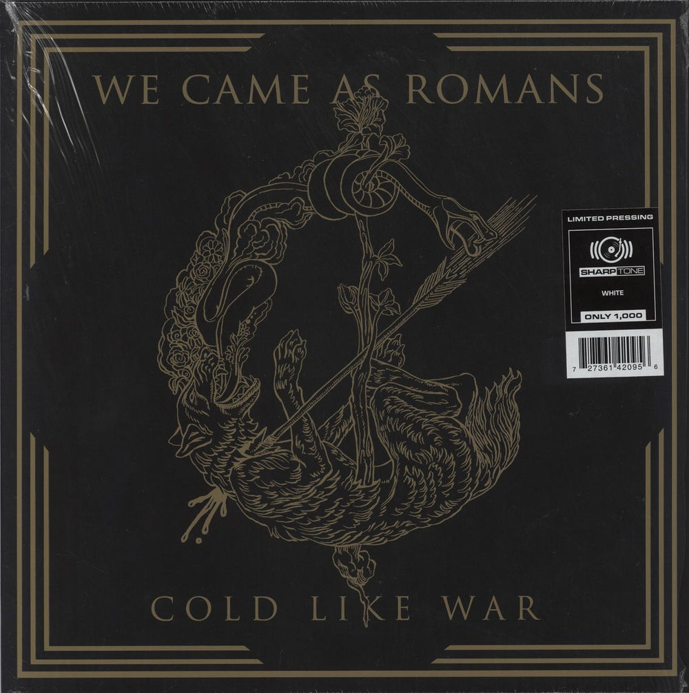 We Came As Romans Cold Like War - White - Shrink US vinyl LP album (LP record) 4209