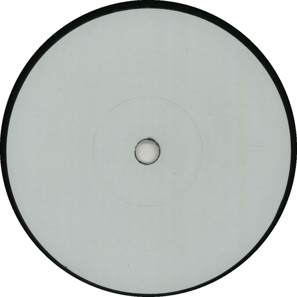 We Know Where You Live Draped - White label test pressing UK 7" vinyl single (7 inch record / 45) NFRS002