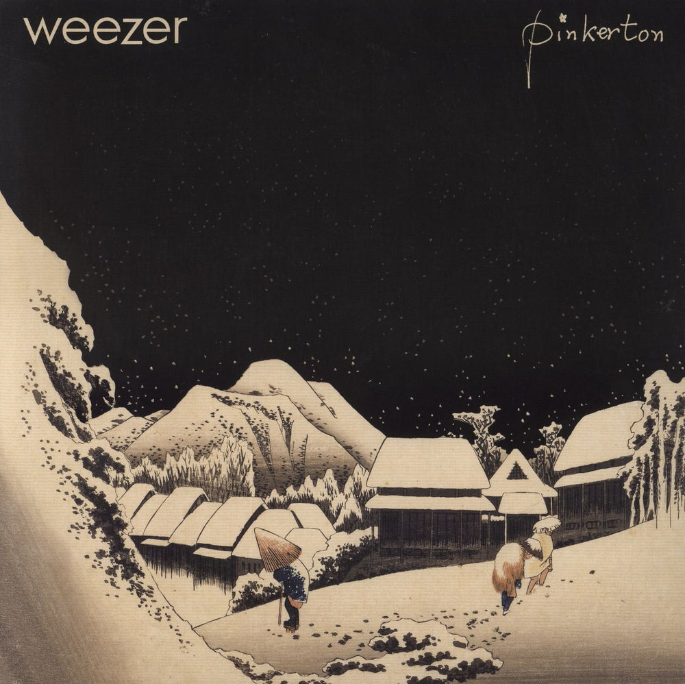 Weezer Pinkerton - 180gm Blue & Black Marbled Vinyl US vinyl LP album (LP record) B0024735-01