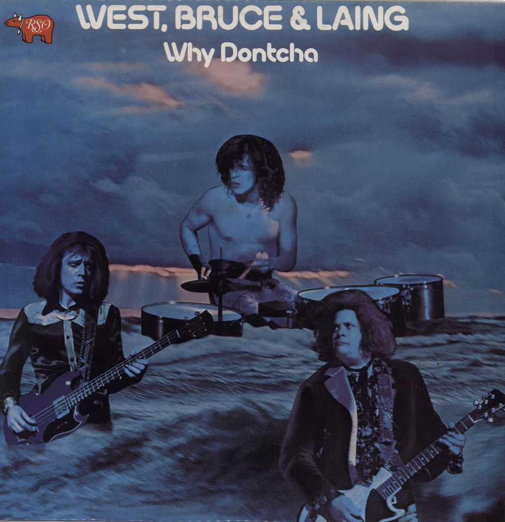 West, Bruce & Laing Why Dontcha New Zealand vinyl LP album (LP record) 2394101