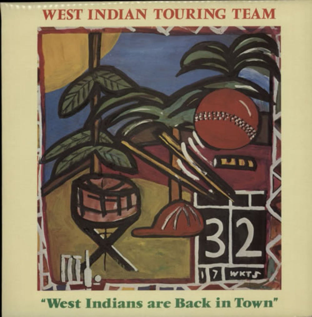 West Indian Touring Team West Indians Are Back In Town UK 12" vinyl single (12 inch record / Maxi-single) 12IS188