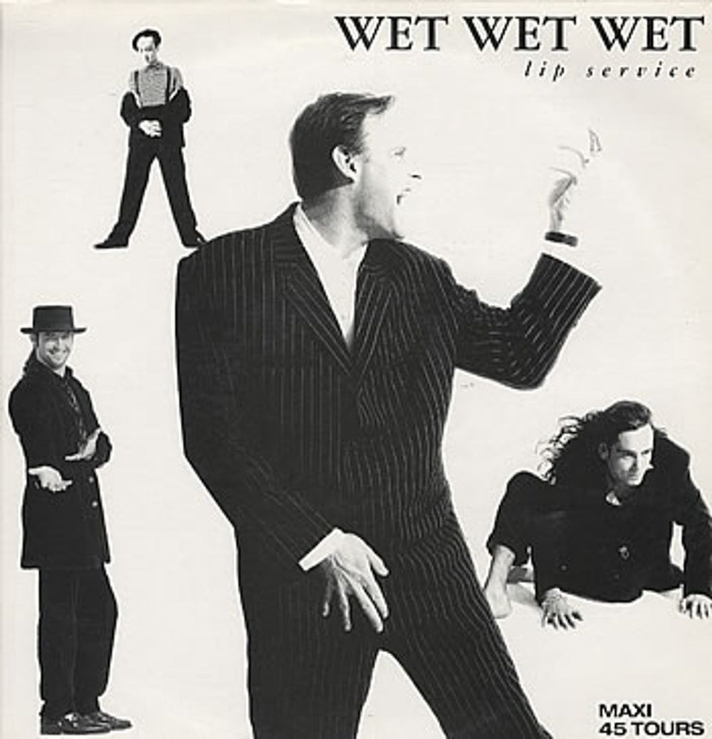 Wet Wet Wet Lip Service French Promo 12" vinyl single (12 inch record / Maxi-single) 2259