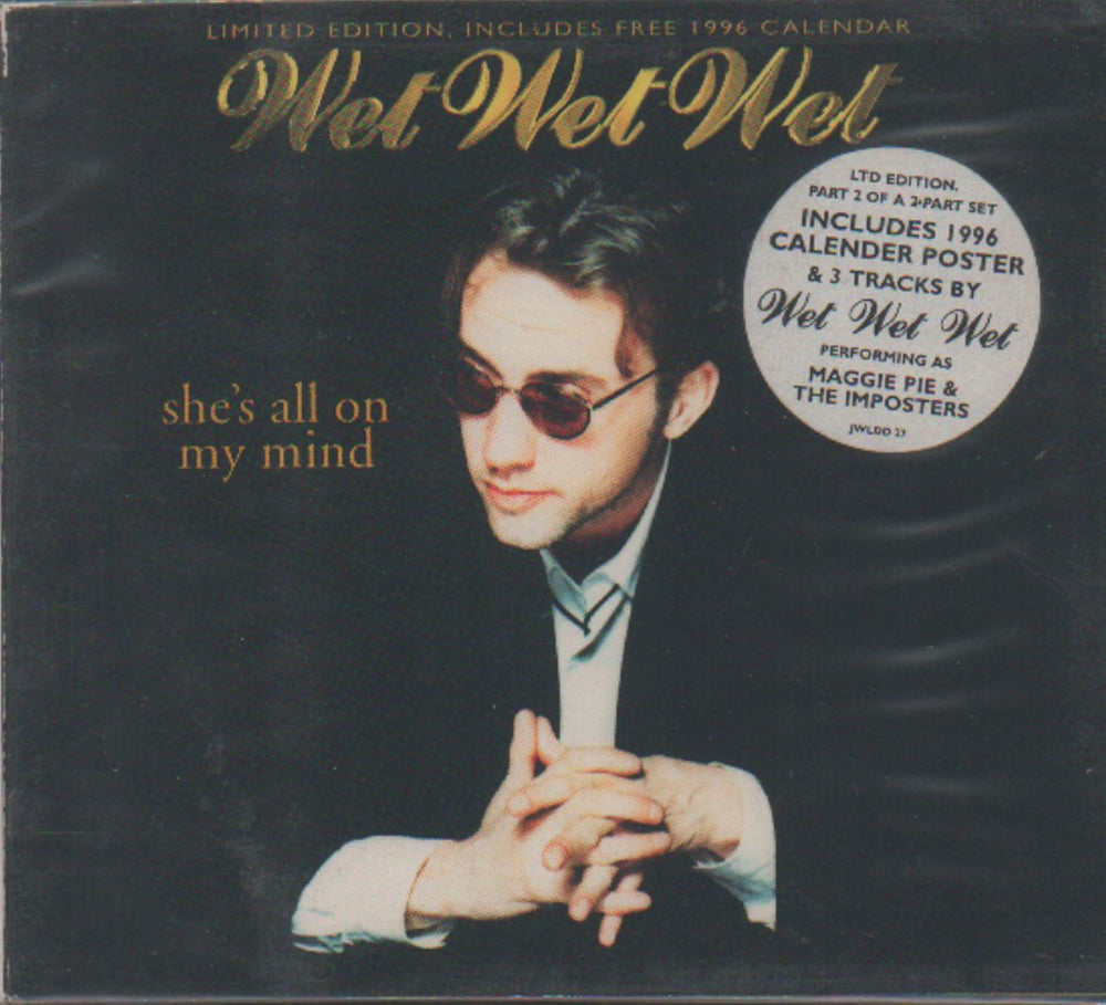 Wet Wet Wet She's All On My Mind - 2 x CD Set UK 2-CD single set (Double CD single) JWLCD/DD27