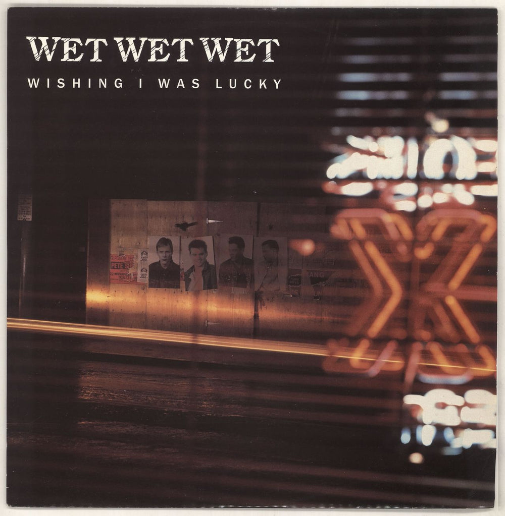 Wet Wet Wet Wishing I Was Lucky UK 12" vinyl single (12 inch record / Maxi-single) JEWEL312