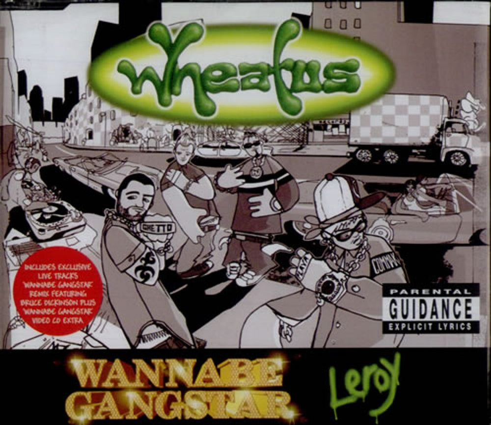 Wheatus Wannabe Gangstar UK CD single (CD5 / 5") 6721272