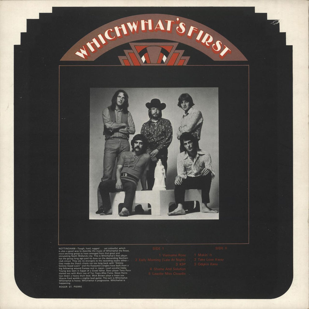 Whichwhat Whichwhat's First UK vinyl LP album (LP record)