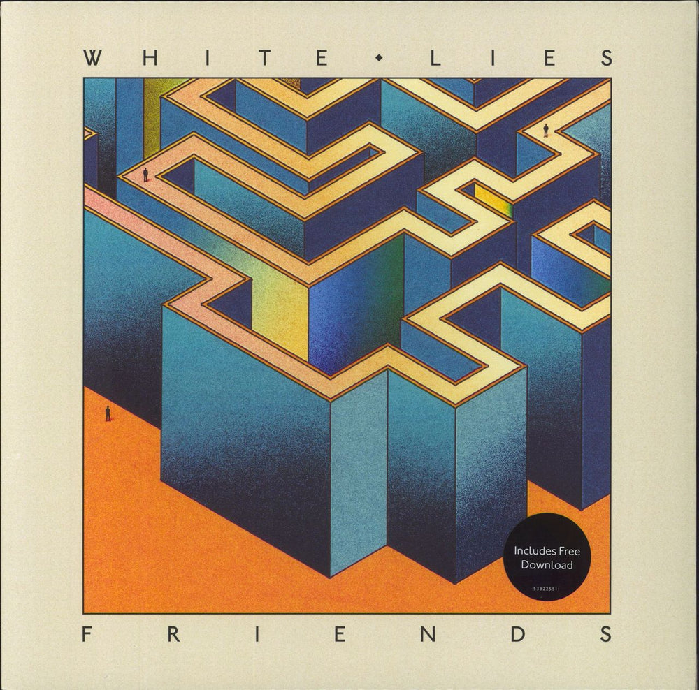 White Lies Friends - Sealed UK vinyl LP album (LP record) 538225511