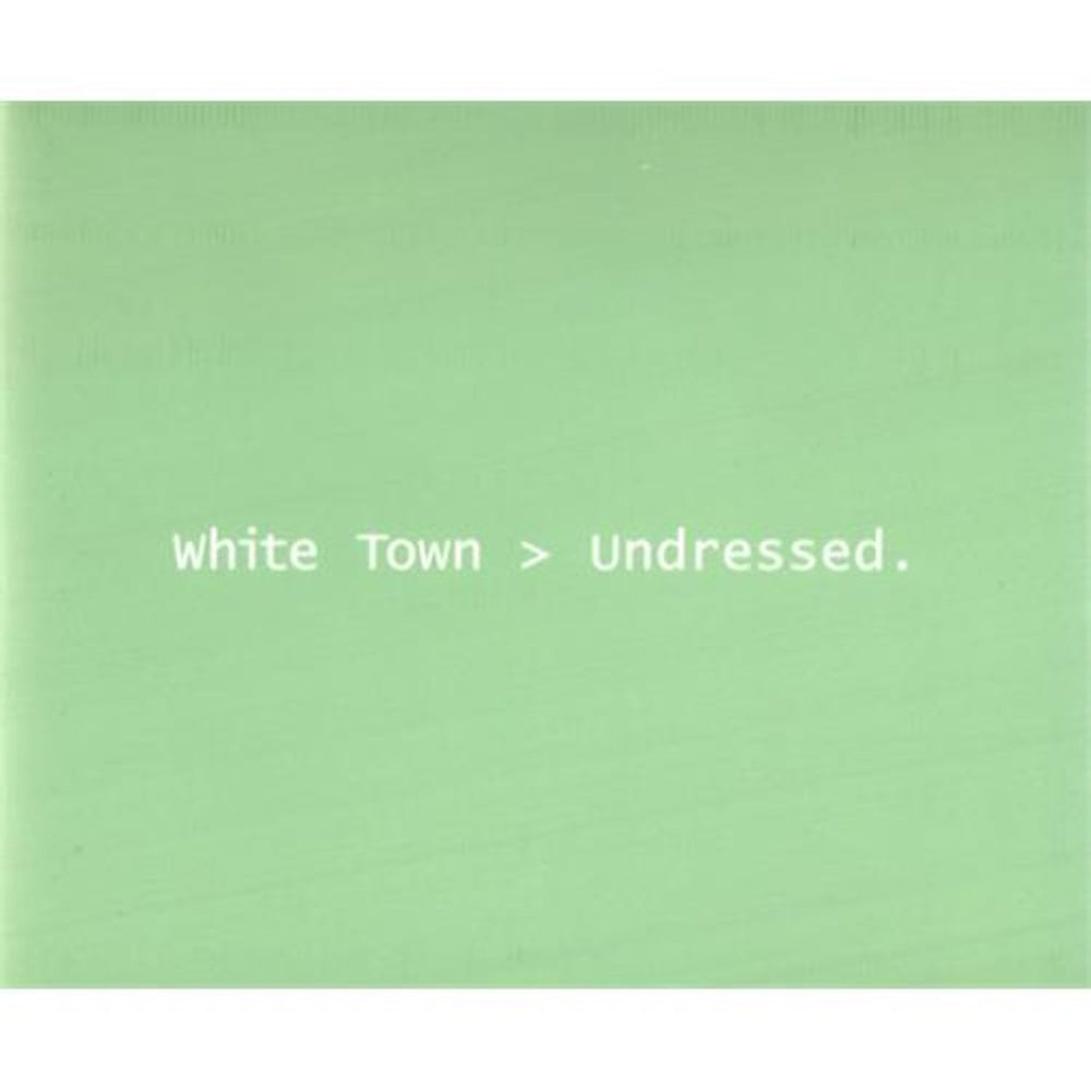 White Town Undressed UK Promo CD single (CD5 / 5") CDCHSDJ5058