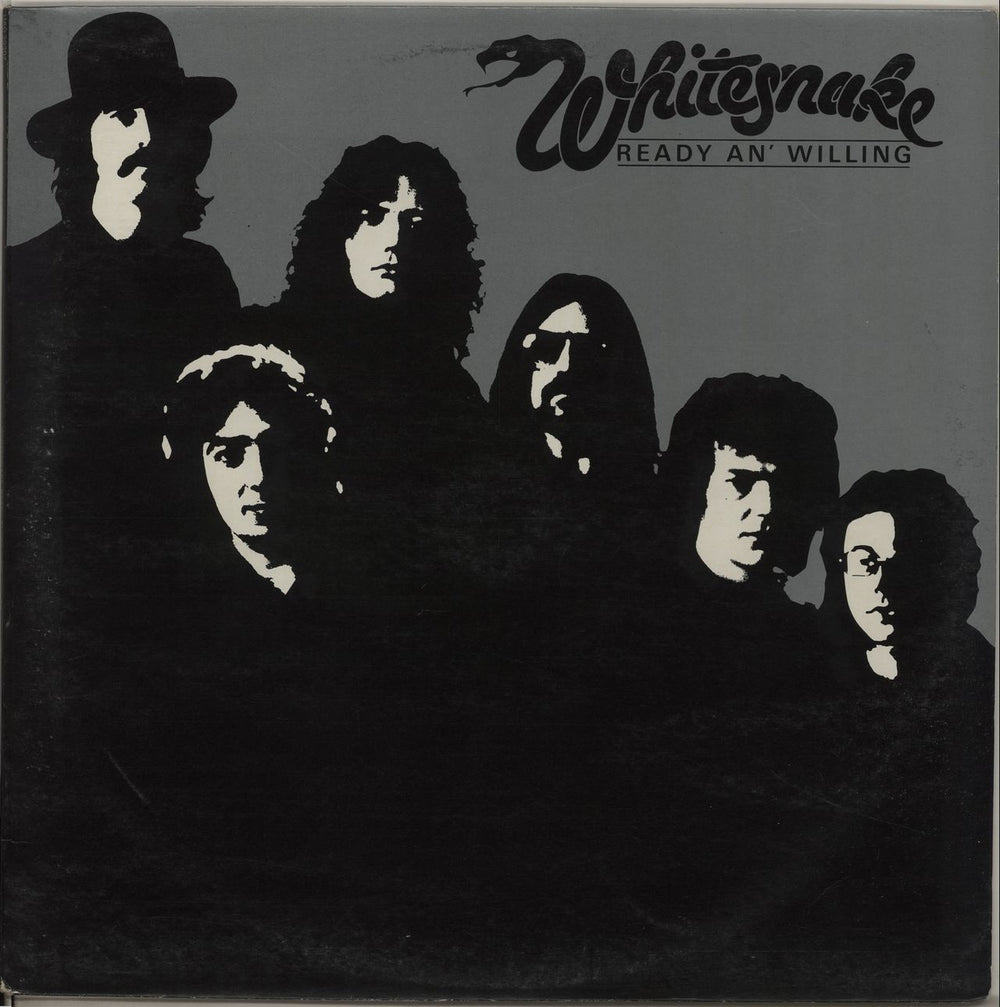 Whitesnake Ready An' Willing UK vinyl LP album (LP record) UAG30302