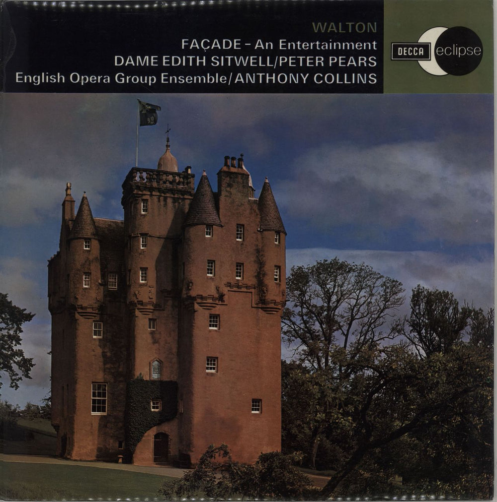 William Walton Façade - An Entertainment UK vinyl LP album (LP record) ECS560