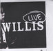 Willis Live UK Promo CD-R acetate CDR ACETATE