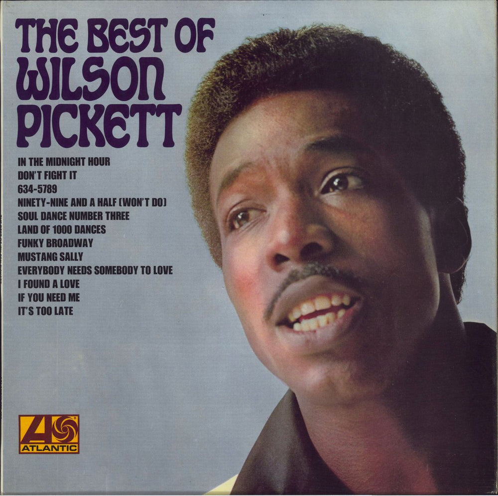 Wilson Pickett The Best Of Wilson Pickett - EX UK vinyl LP album (LP record) 588092