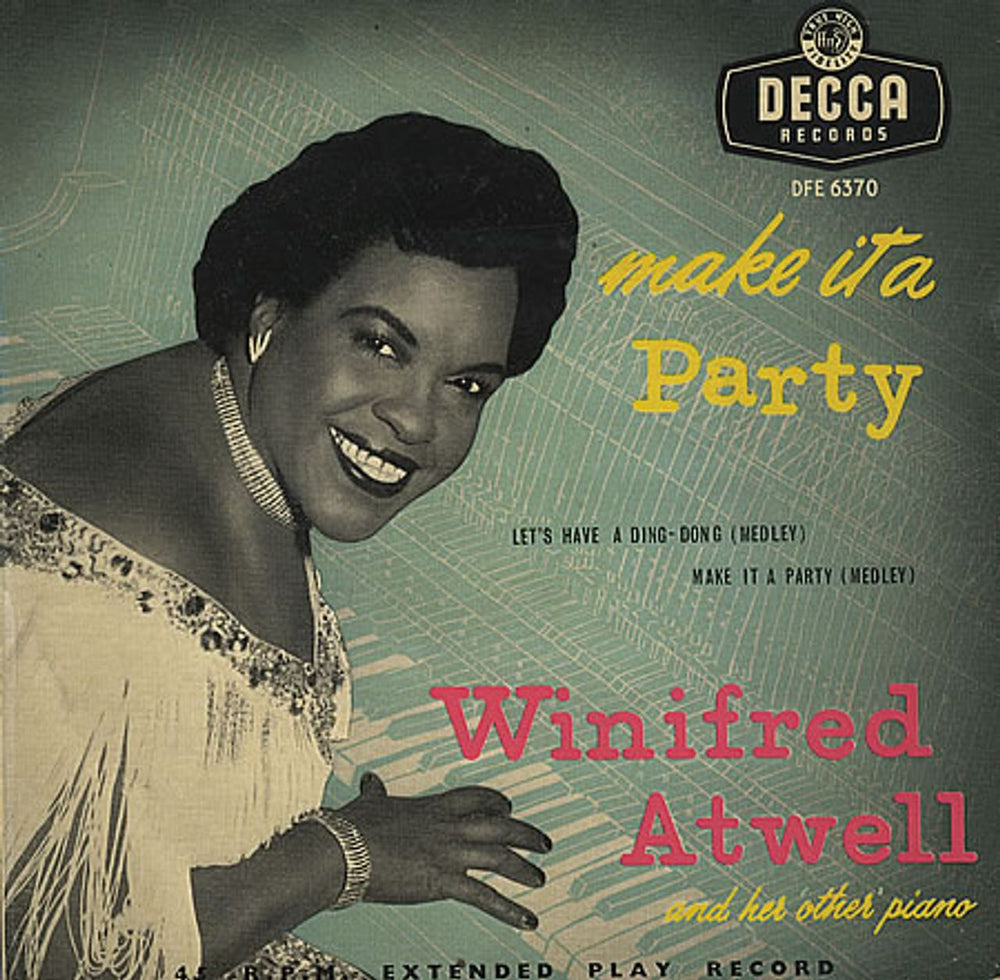 Winifred Atwell Make It A Party UK 7" vinyl single (7 inch record / 45) DFE6370