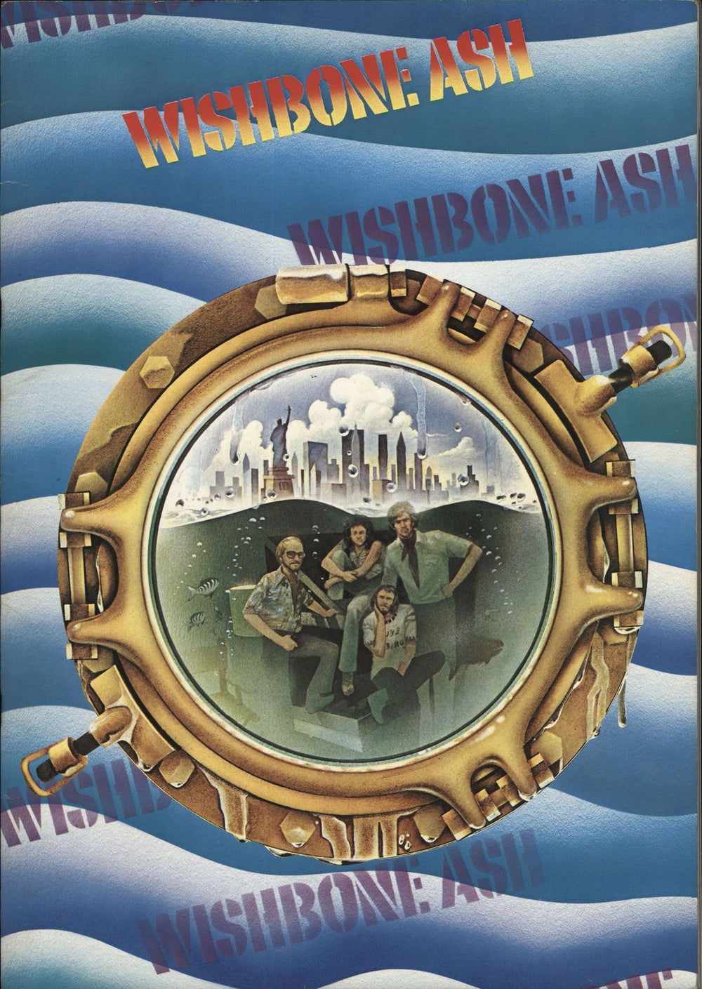 Wishbone Ash 1976 Tour Japanese tour programme TOUR PROGRAM