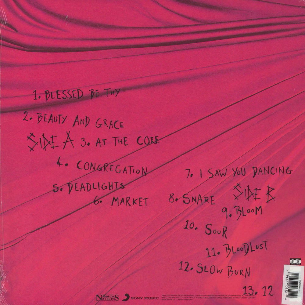 Witch Fever Congregation - Clear With Pink & Yellow Splatter Vinyl - Sealed UK vinyl LP album (LP record) 6OYLPCO822622