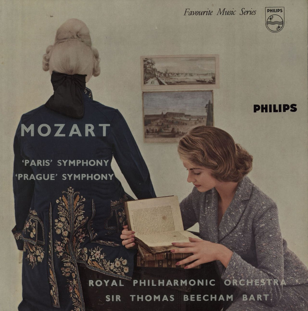 Wolfgang Amadeus Mozart Symphony No. 31 in D ('Paris') / Symphony No. 38 in D ('Prague') UK vinyl LP album (LP record) SBL5226