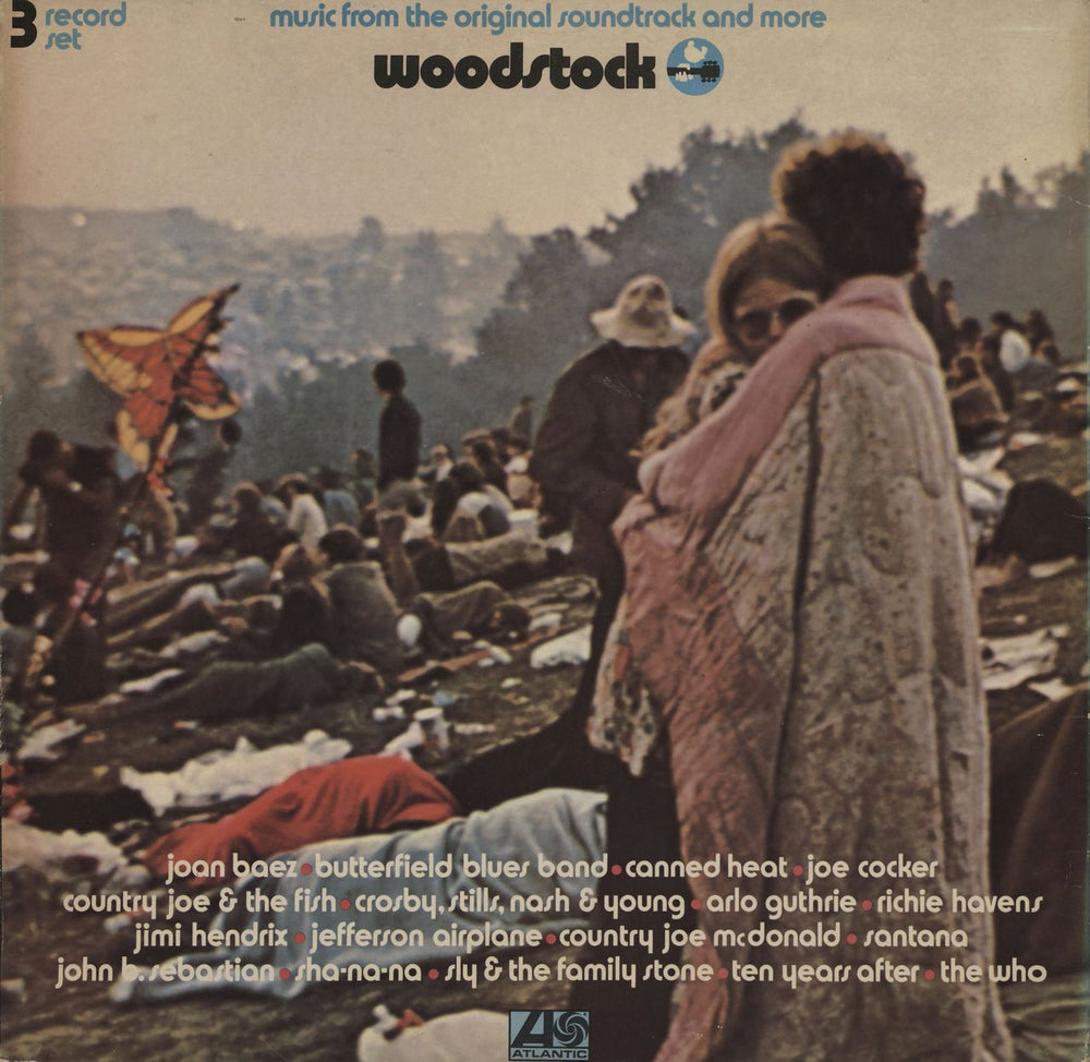 Woodstock Woodstock - 2nd - VG UK 3-LP vinyl record set (Triple LP Album) K60001